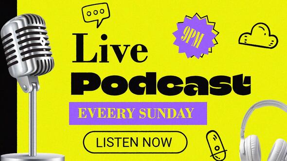 Videohive Podcast Opener 57257806
