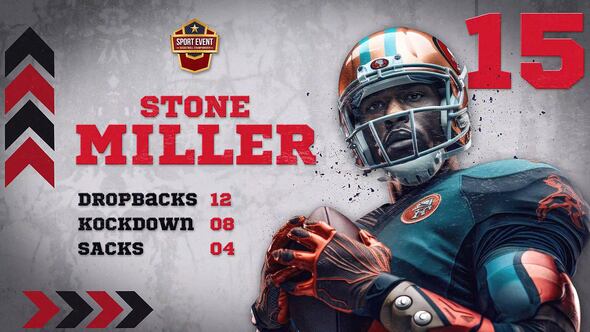 Videohive Sports Player Introduction 56859653
