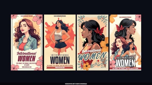 Videohive International Women’s Day Stories
