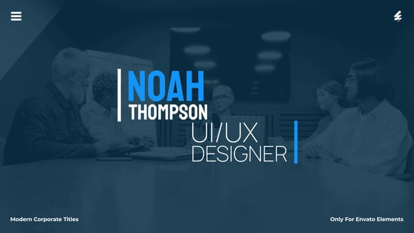 Videohive Modern Simple Titles /Ae