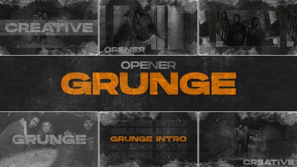 Videohive Grunge Intro 56161071