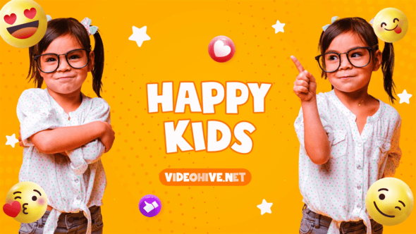 Videohive Kids Blog Opener 57222294