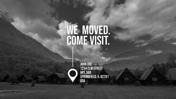Videohive Modern Location Titles | After Effects