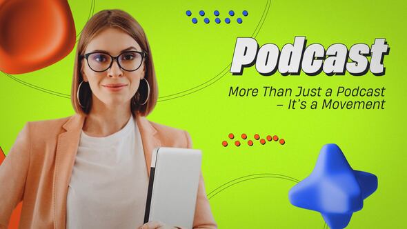 Videohive Creative Podcas Intro Design