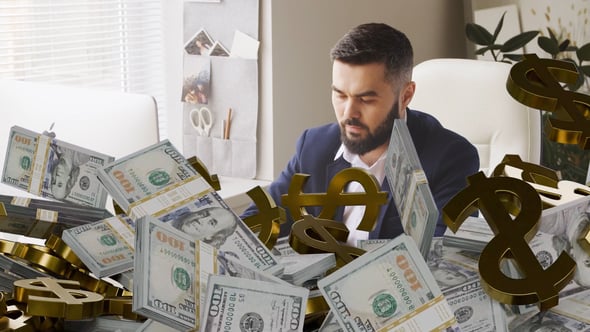 Videohive 5 Money Transitions