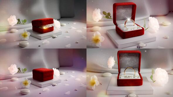 Videohive Wedding Ring Title Opener