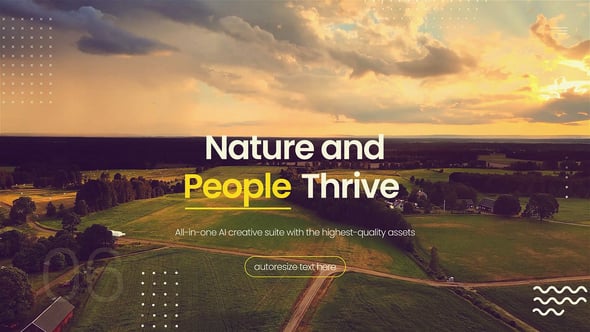 Videohive Nature Promo Slideshow