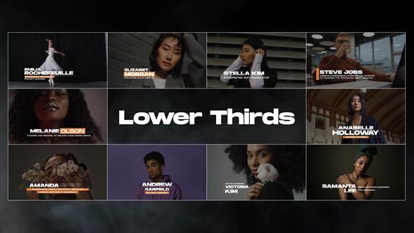 Videohive Lower Thirds | After Effects 51623077