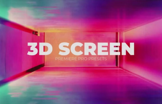 3D Screen for Premiere Pro Presets