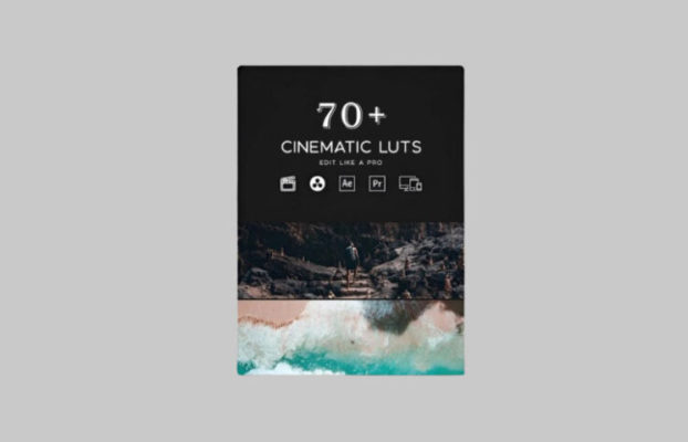 70+ Professional Cinematic LUTs Pack