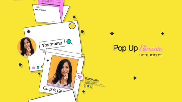 Videohive Pop Up Elements