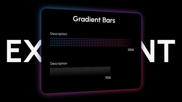 Videohive Gradient Bars 56666748