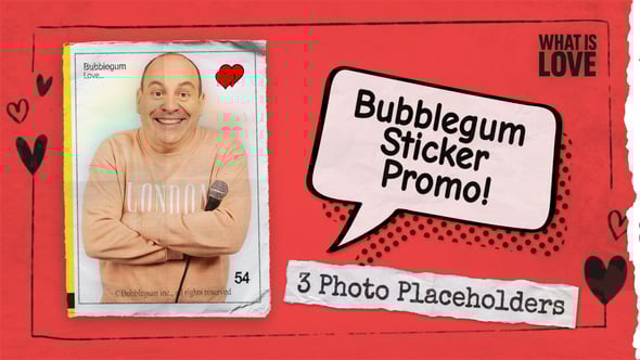 Videohive Bubblegum Sticker Promo