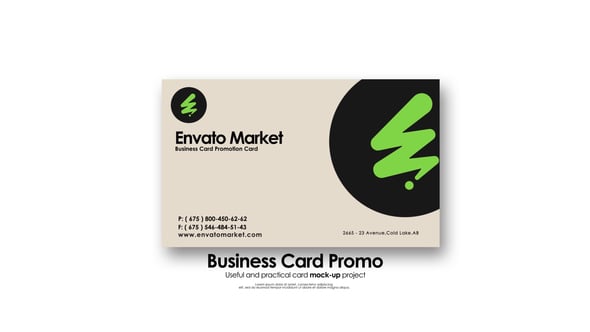 Videohive Business Card Promo 56709171