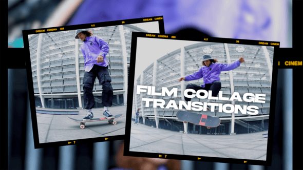 Videohive Film Collage Transitions
