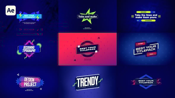 Videohive Color Titles 56879538