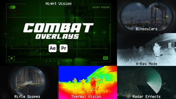 Videohive Combat Overlays