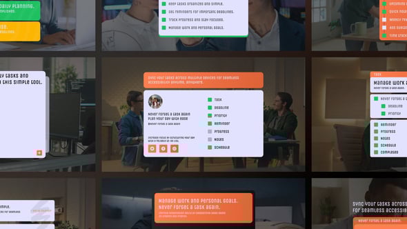 Videohive Animated To-Do List Pack