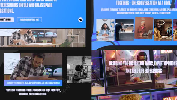 Videohive Dynamic Podcast Intro Pack