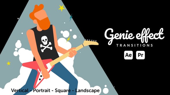 Videohive Genie Effect Transitions