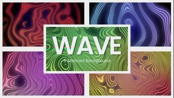 Videohive Wave Background
