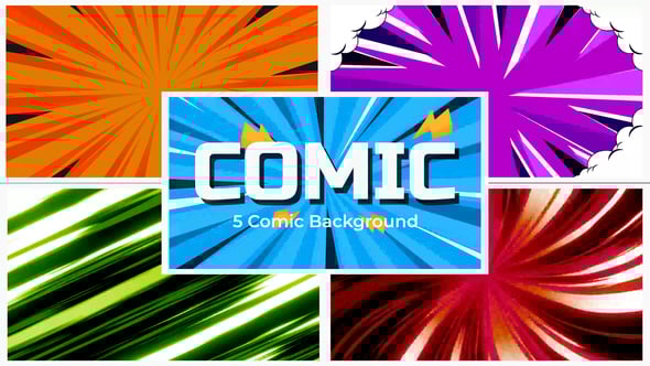 Videohive Comic Background