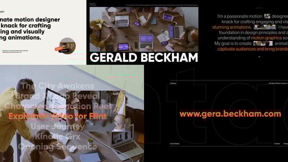 Videohive Portfolio Promo 56048260