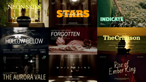 Videohive Cinema Titles 57345096