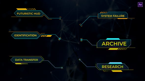Videohive Futuristic Call Out