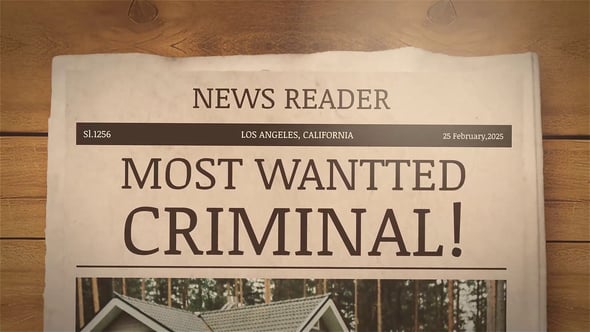 Videohive Cinematic Newspaper