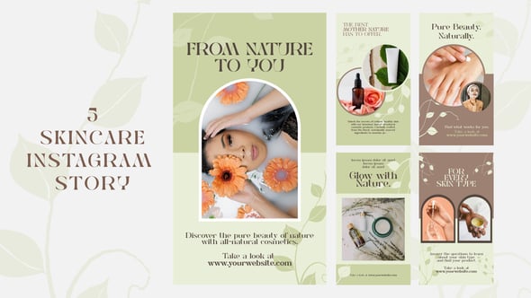 Videohive Skincare Instagram Stories