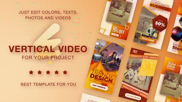 Videohive Instagram Reels Red