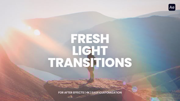 Videohive Light Transitions For After Effects