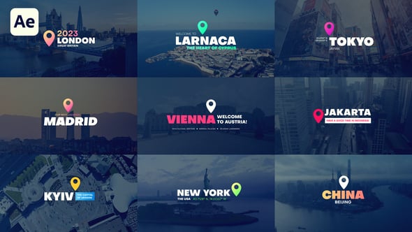 Videohive Location Titles 57045727