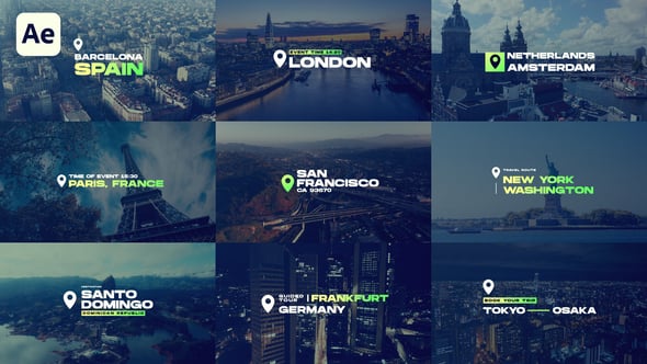 Videohive Location Titles 57111284