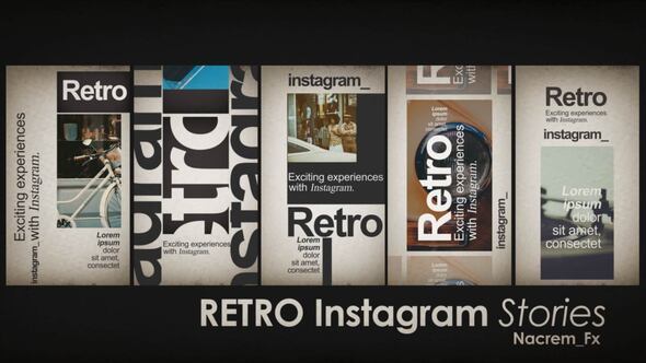 Videohive Vintage Instagram Stories