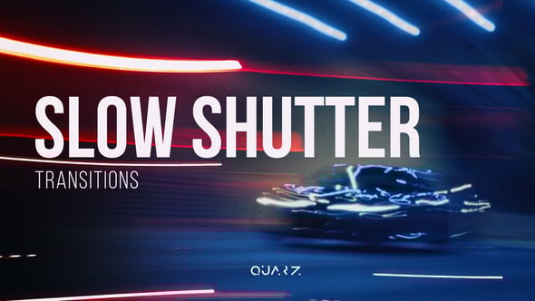 Videohive Slow Shutter Transitions for After Effects