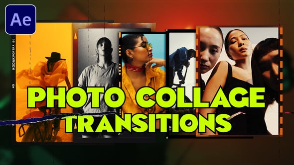 Videohive Photo Collage Transitions 57354234
