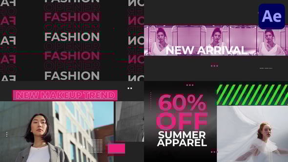 Videohive Fashion Apparel Opener | After Effects