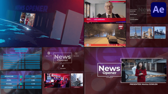 Videohive News Broadcast Pack for After Effects