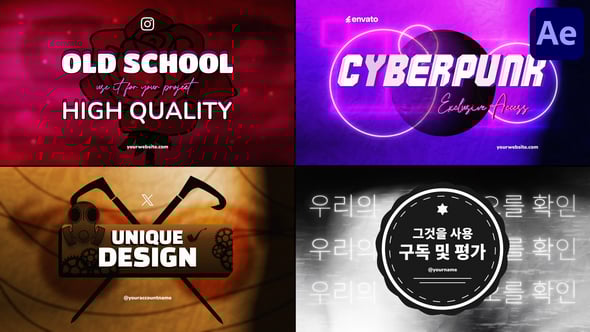 Videohive Creative Typography | After Effects
