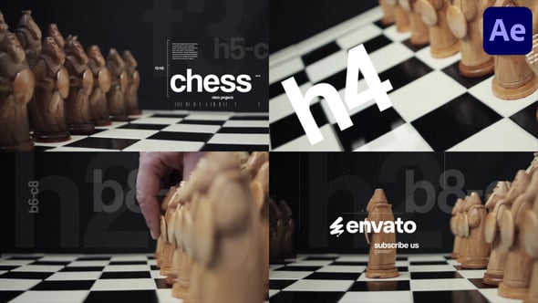 Videohive Chess Intro for After Effects