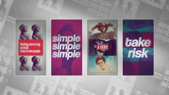 Videohive Typography Stomp Reels