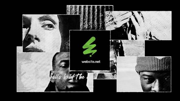 Videohive Short Grunge Intro Logo