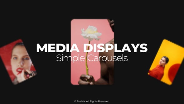 Videohive Media Displays – Simple Carousels