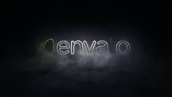 Videohive Smoky Neon & Lightning Logo