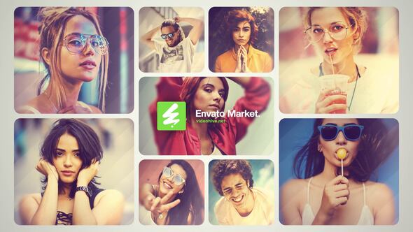 Videohive Bento Grid Photo Logo