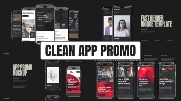 Videohive Clean App Promo 57354712