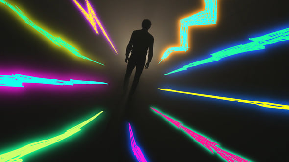 Videohive Glowing Doodles