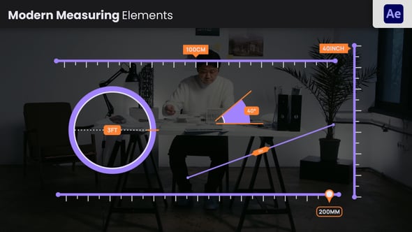 Videohive Measuring Titles 57271672